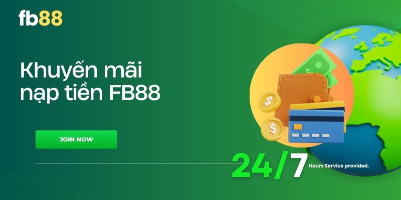 Khuyến mại nạp tiền FB88